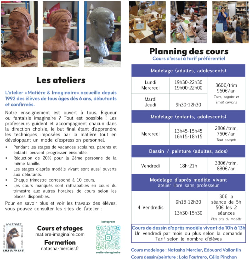 plaquette matiere imaginaire page 1